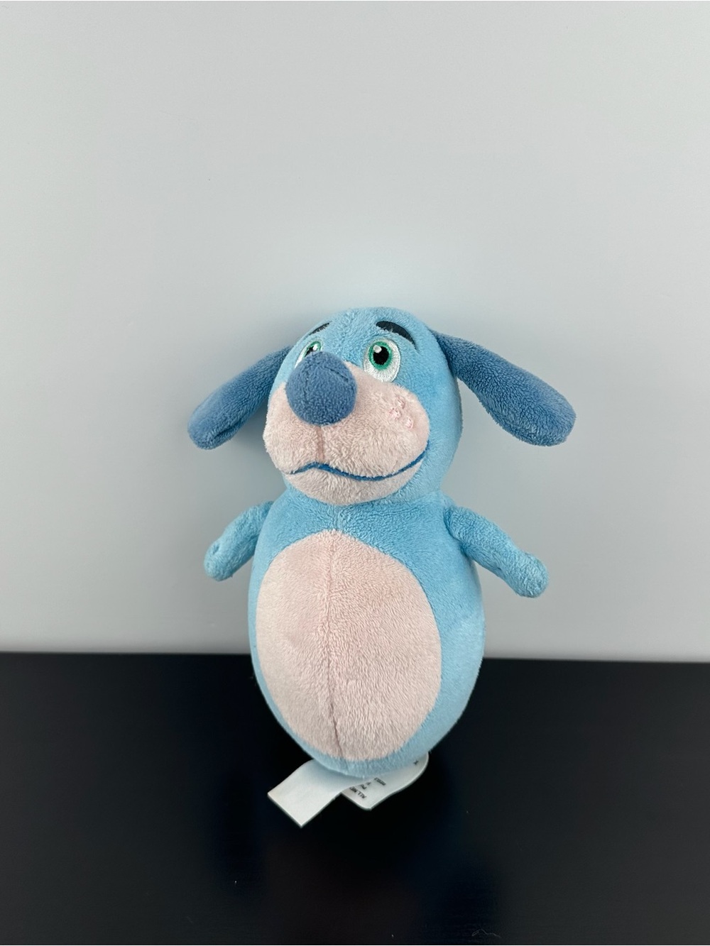 Disney Doc McStuffins Boppy Blue White Puppy Dog 7" Plush Stuffed Animal